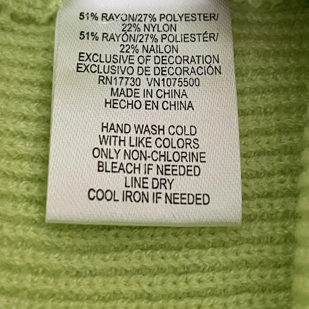 Mossimo Lime-Green Zing Beanie